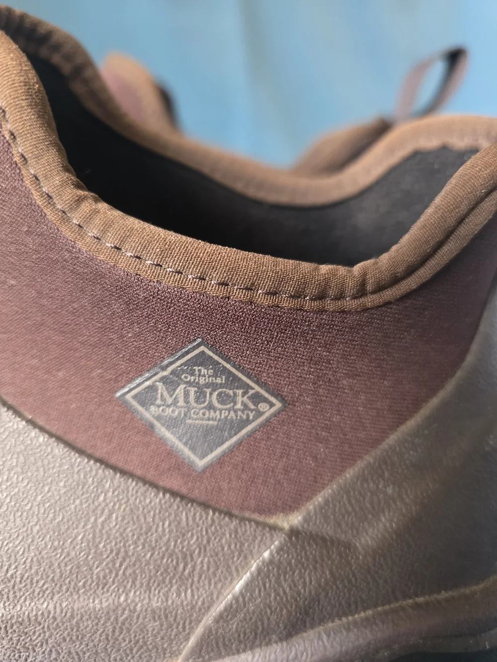 Muck Boot Company Men’s 7 / Women’s 8–8.5 Rubber Slip‑On Outdoor Boots Brown Uni